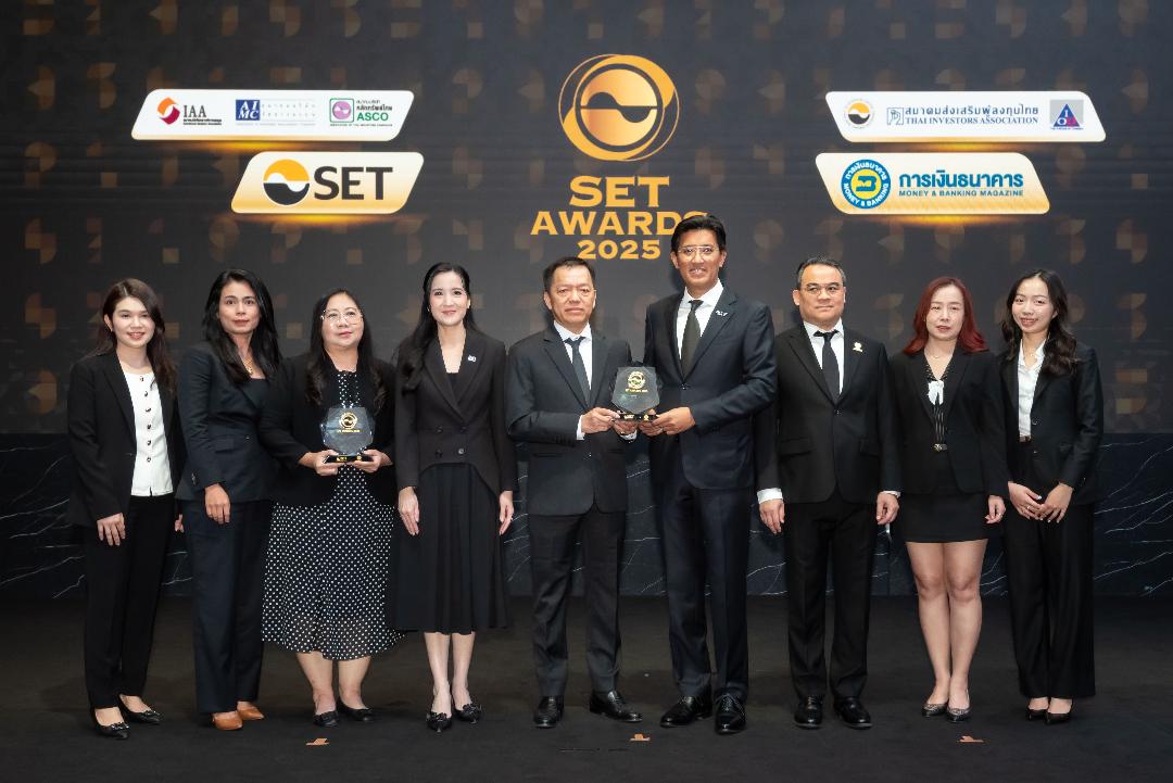 TPS คว้า 2 รางวัล จากเวที SET AWARDS 2025