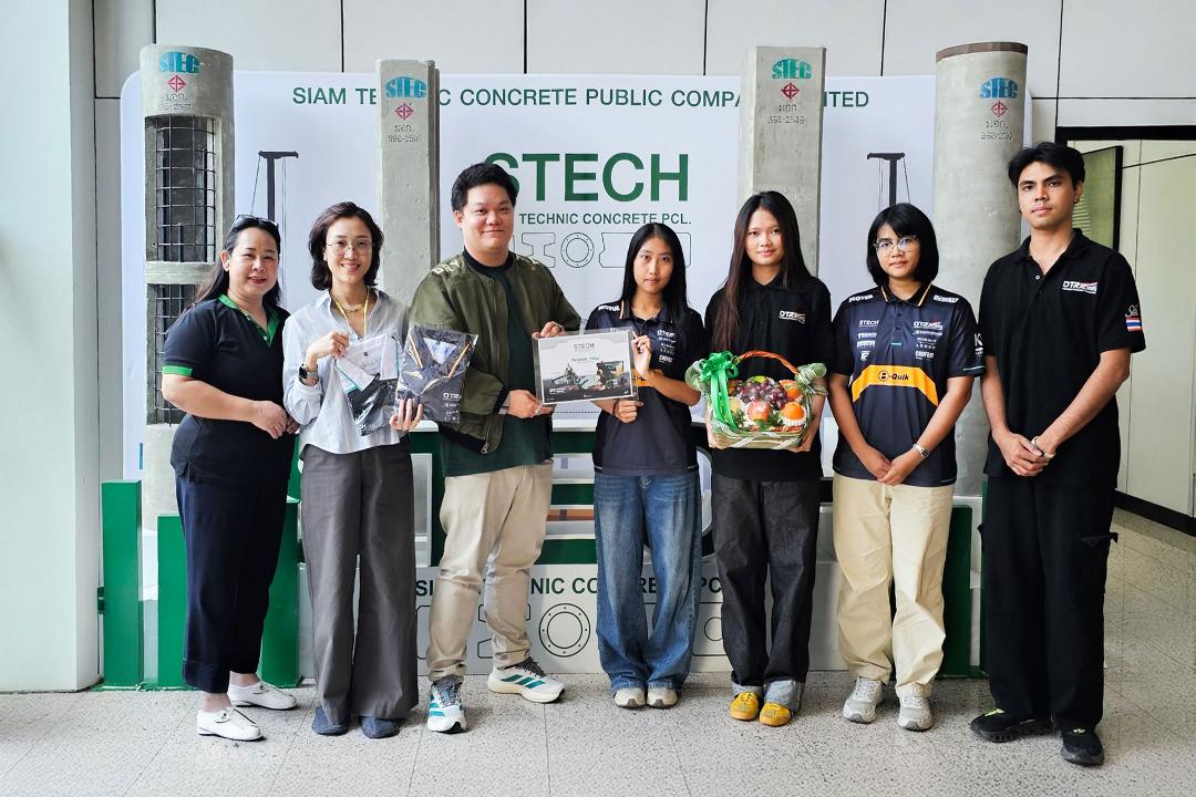 STECH สนับสนุนงบพัฒนารถแข่ง Student Formula
